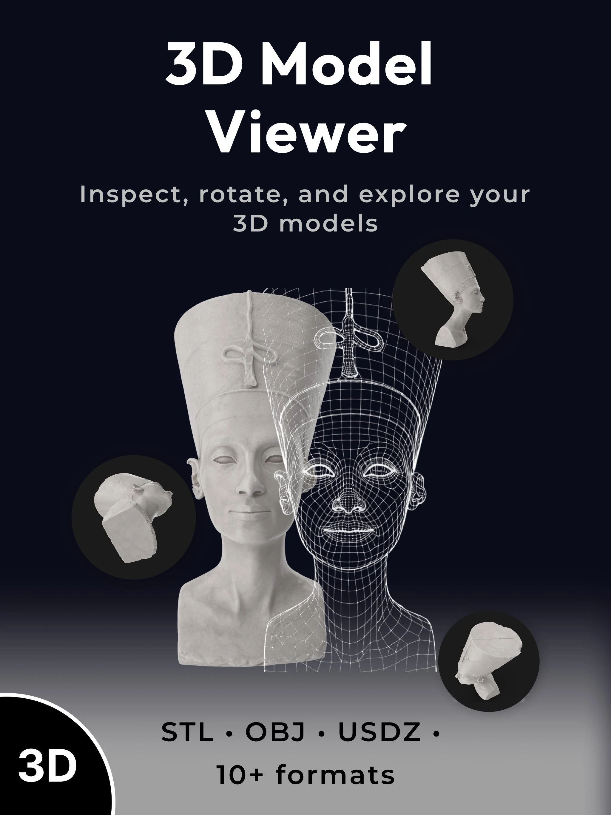 STL & 3D Model Viewer - Mes3D screenshot