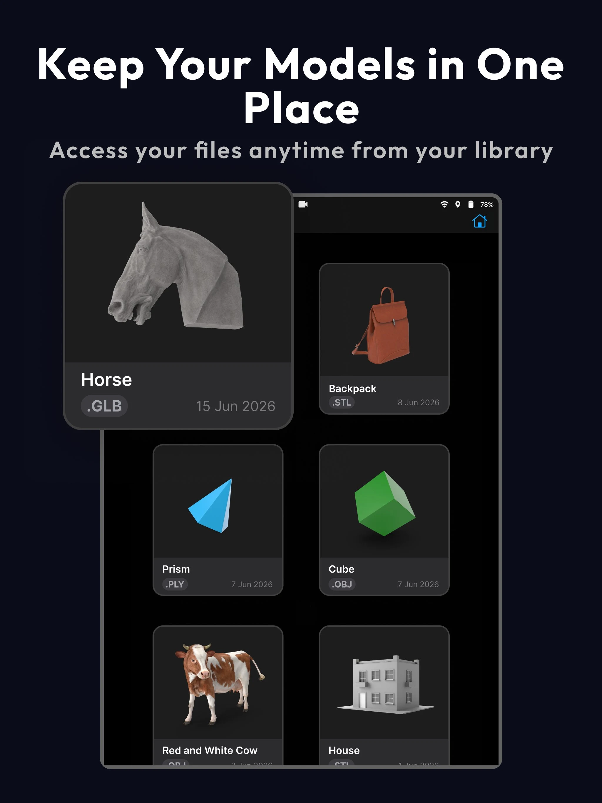 STL & 3D Model Viewer - Mes3D screenshot